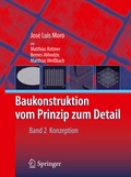 Cover: Baukonstruktion - vom Prinzip zum Detail - Springer