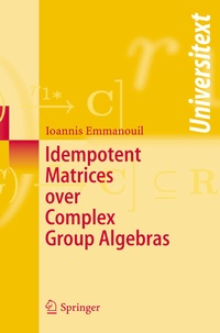 Abbildung von: Idempotent Matrices over Complex Group Algebras - Springer