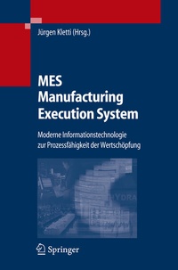 Abbildung von: MES - Manufacturing Execution System - Springer