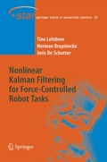 Cover: Nonlinear Kalman Filtering for Force-Controlled Robot Tasks - Springer