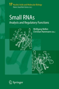 Enlarge image Cover: Small RNAs: - Springer