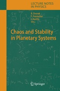 Cover: Chaos and Stability in Planetary Systems - Springer