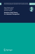 Cover: Quantum Field Theory in a Semiotic Perspective - Springer