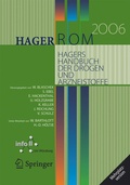 Cover: HagerROM 2006. Hagers Handbuch der Drogen und Arzneistoffe - Springer
