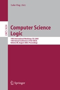 Cover: Computer Science Logic - Springer