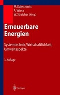 Cover: Erneuerbare Energien - Springer