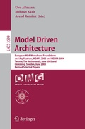 Cover: Model Driven Architecture - Springer