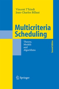 Enlarge image Cover: Multicriteria Scheduling - Springer