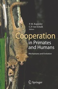 Cover: Cooperation in Primates and Humans - Springer