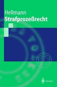 Enlarge image Cover: Strafprozeßrecht - Springer