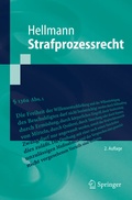 Cover: Strafprozessrecht - Springer