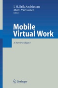 Cover: Mobile Virtual Work - Springer
