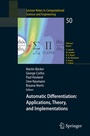 Cover: Automatic Differentiation: Applications, Theory, and Implementations - Springer