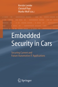 Enlarge image Cover: Embedded Security in Cars - Springer