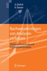 Abbildung von: Nachweisvermögen von Analysenverfahren - Springer