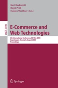Cover: E-Commerce and Web Technologies - Springer