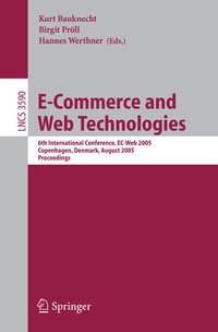 Enlarge image Cover: E-Commerce and Web Technologies - Springer