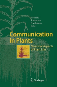 Enlarge image Cover: Communication in Plants - Springer