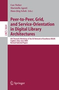 Cover: Peer-to-Peer, Grid, and Service-Orientation in Digital Library Architectures - Springer