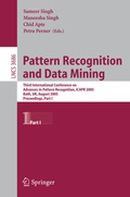 Cover: Pattern Recognition and Data Mining - Springer