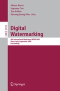 Cover: Digital Watermarking - Springer