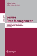 Cover: Secure Data Management - Springer
