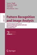 Cover: Pattern Recognition and Image Analysis - Springer