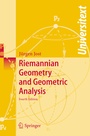Cover: Riemannian Geometry and Geometric Analysis - Springer