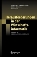 Cover: Herausforderungen in der Wirtschaftsinformatik - Springer