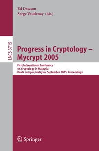 Abbildung von: Progress in Cryptology - Mycrypt 2005 - Springer