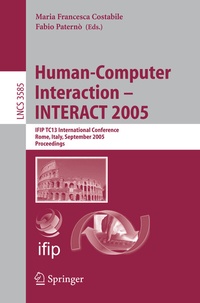 Abbildung von: Human-Computer Interaction - INTERACT 2005 - Springer
