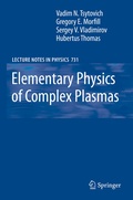 Cover: Elementary Physics of Complex Plasmas - Springer