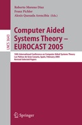 Cover: Computer Aided Systems Theory - EUROCAST 2005 - Springer