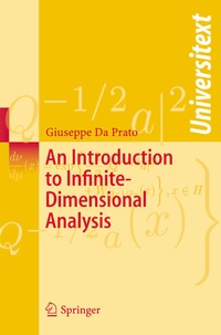 Enlarge image Cover: An Introduction to Infinite-Dimensional Analysis - Springer