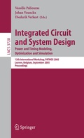 Cover: Integrated Circuit and System Design. Power and Timing Modeling, Optimization and Simulation - Springer