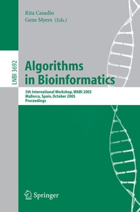 Abbildung von: Algorithms in Bioinformatics - Springer