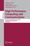 Cover: High Performance Computing and Communications - Springer