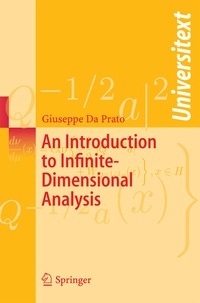 Enlarge image Cover: An Introduction to Infinite-Dimensional Analysis - Springer