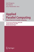 Cover: Applied Parallel Computing - Springer