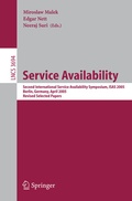 Cover: Service Availability - Springer