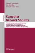 Cover: Computer Network Security - Springer