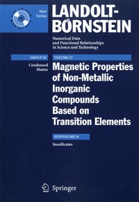 Abbildung von: Inosilicates - Springer