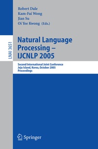 Abbildung von: Natural Language Processing - IJCNLP 2005 - Springer