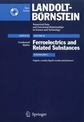 Cover: Organic crystals, liquid crystals and polymers - Springer