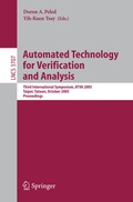 Cover: Automated Technology for Verification and Analysis - Springer