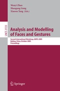 Cover: Analysis and Modelling of Faces and Gestures - Springer