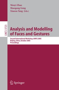 Enlarge image Cover: Analysis and Modelling of Faces and Gestures - Springer