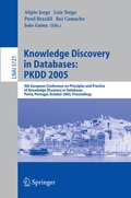 Cover: Knowledge Discovery in Databases: PKDD 2005 - Springer
