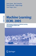 Cover: Machine Learning: ECML 2005 - Springer