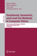Cover: Variational, Geometric, and Level Set Methods in Computer Vision - Springer